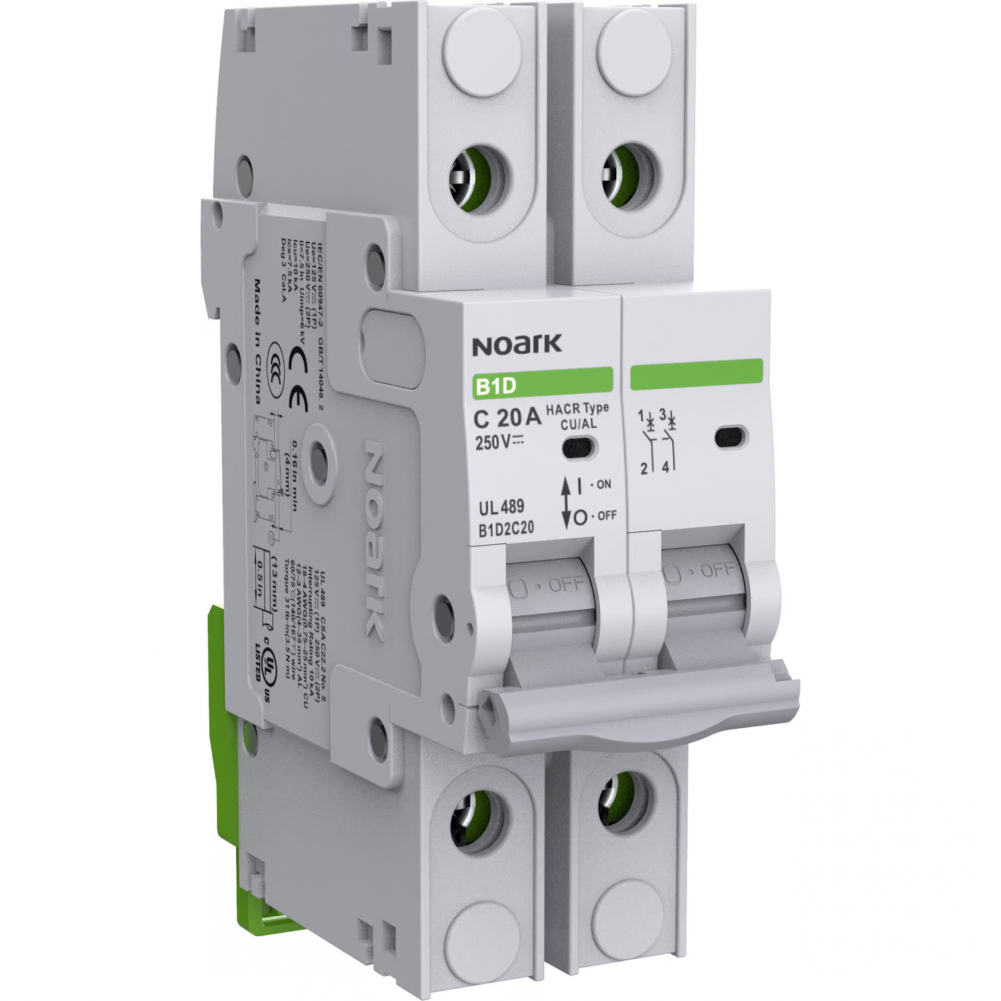 B1D Series DC Miniature Circuit Breakers