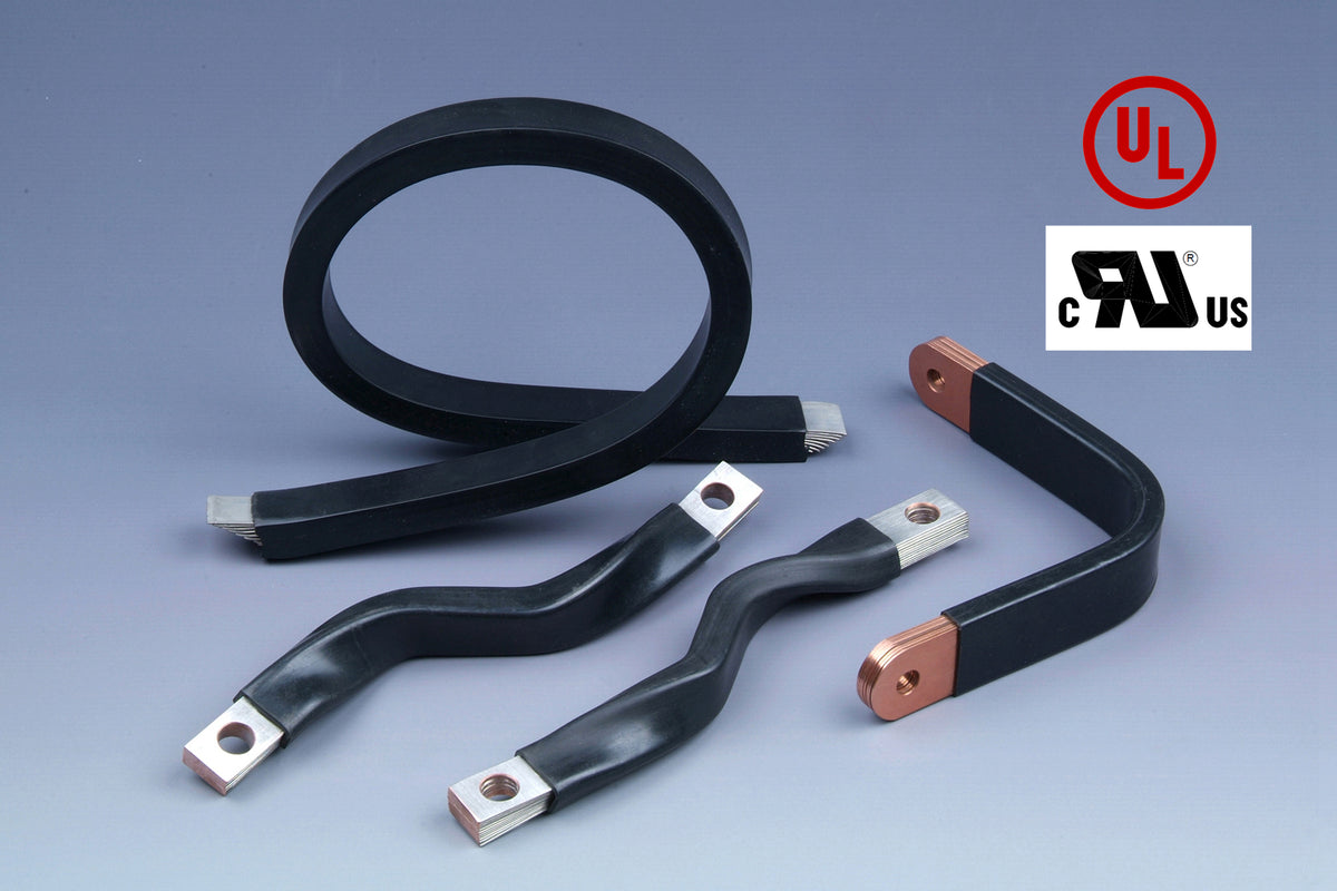 FB2MTS5×63×1 Flexible Insulated Busbar, TPE, 800A, 5 Layers of copper ...