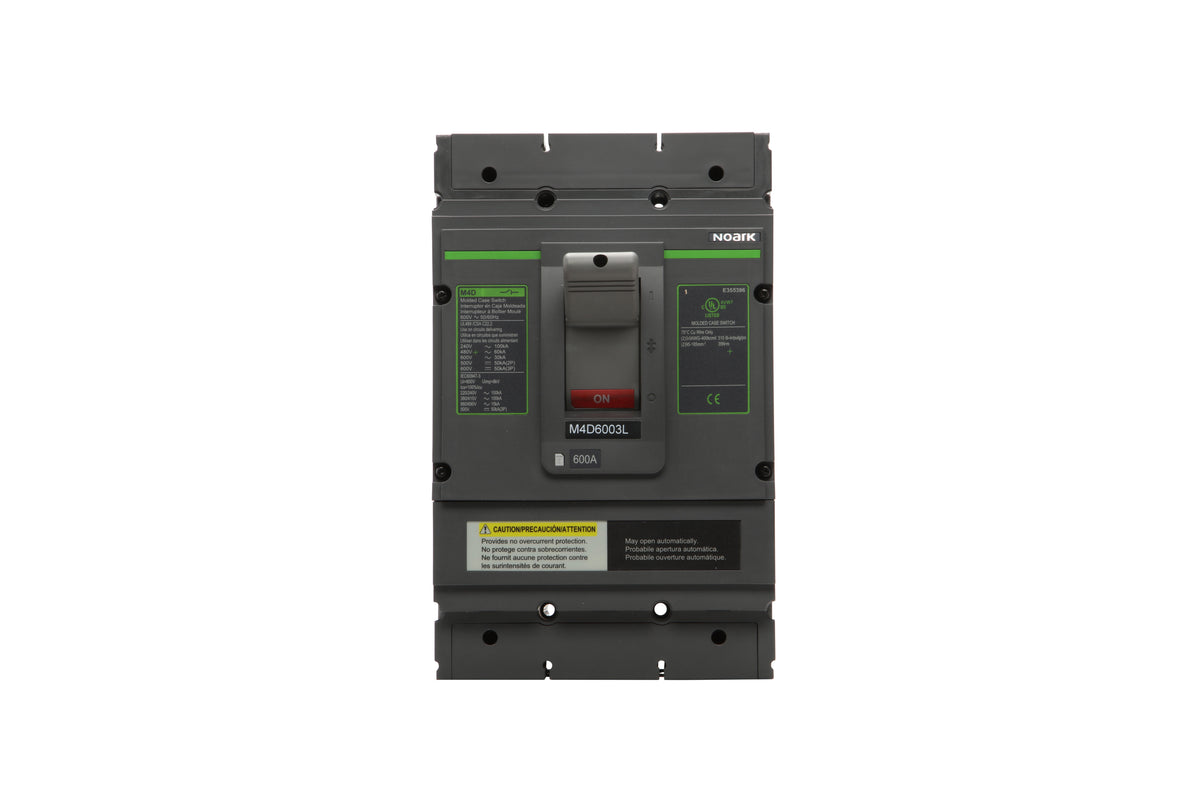 Open M4d File M4D6002L-MCS UL 489, M4D, 600 A Frame Size, 600A, 65kA@480Vac, 2P, Lug ...